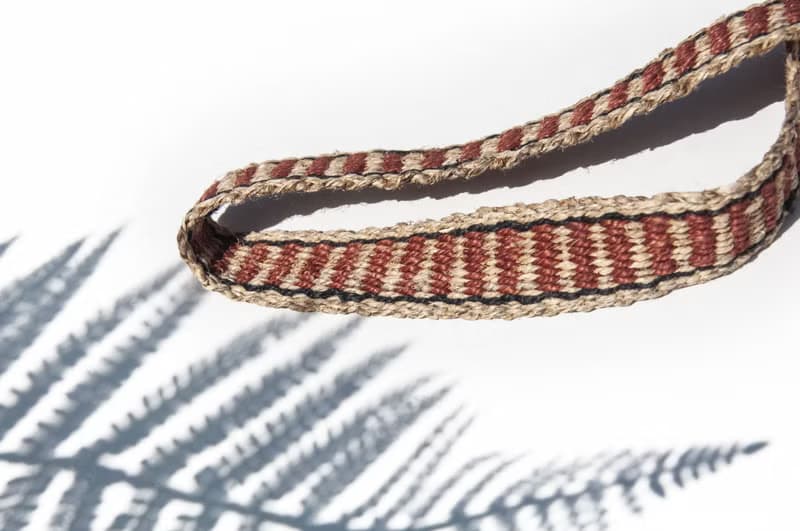 聖誕節男朋友禮物編織棉麻腰帶/編織法皮帶-非洲撒哈拉沙漠旅行