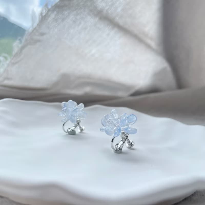 TeenyTinyCraft | 花火 • 六色 手工耳環/耳夾