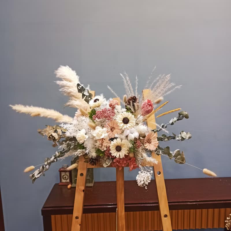 花禮 壁飾 情人節禮物 居家佈置  婚禮佈置 永生花 乾燥花