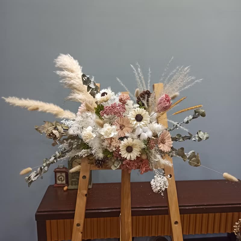 花禮 壁飾 情人節禮物 居家佈置  婚禮佈置 永生花 乾燥花