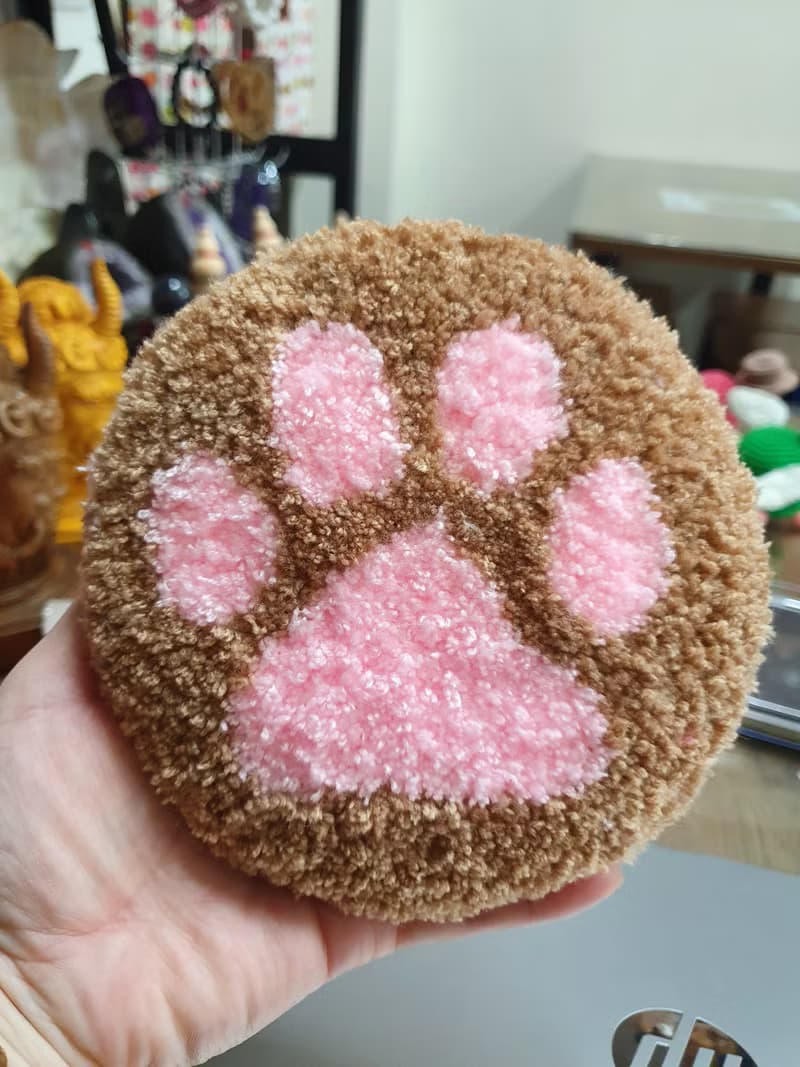 【體驗】宜蘭 俄羅斯刺繡手作體驗課程 戳戳繡 毛線鍋墊 初學者可