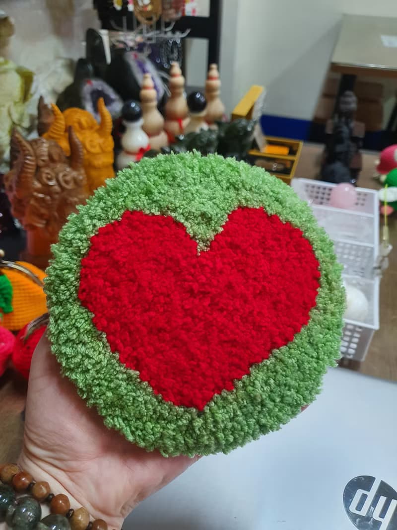 【體驗】宜蘭 俄羅斯刺繡手作體驗課程 戳戳繡 毛線鍋墊 初學者可