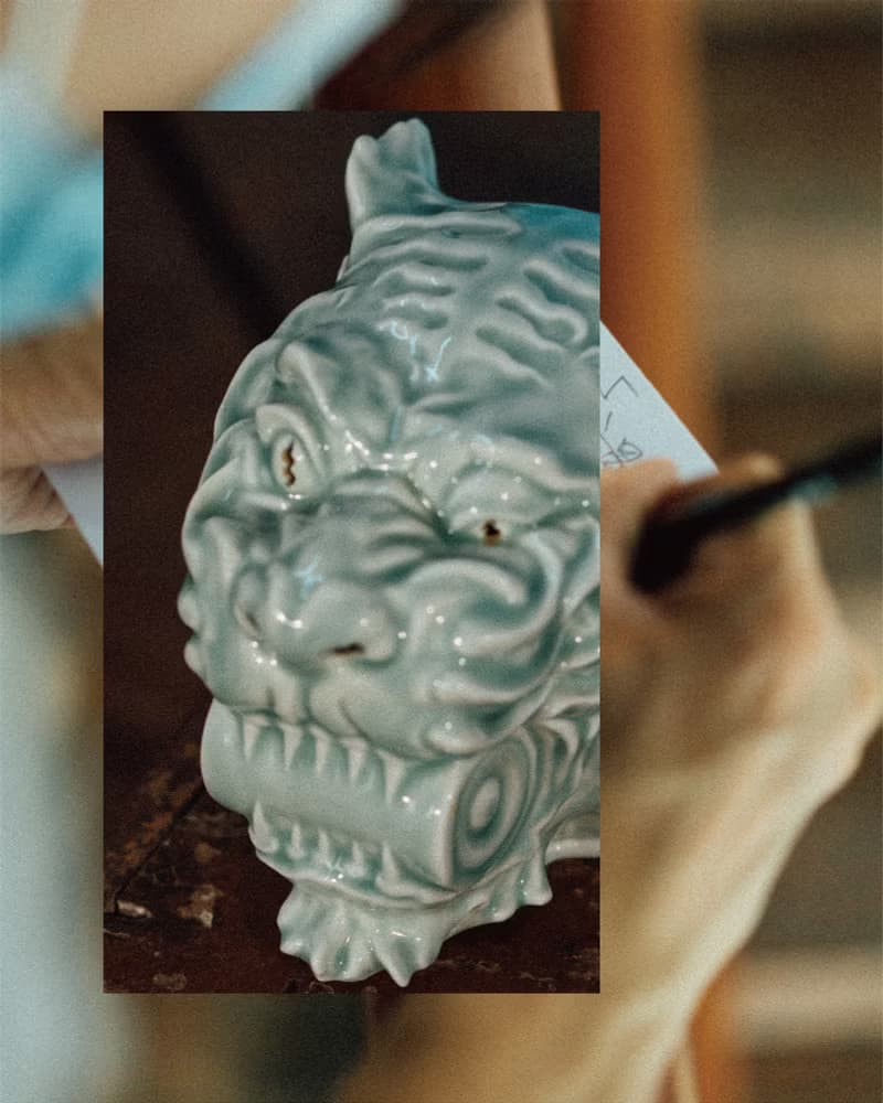 沙塵百貨-頭爐 影青光釉陶瓷香爐