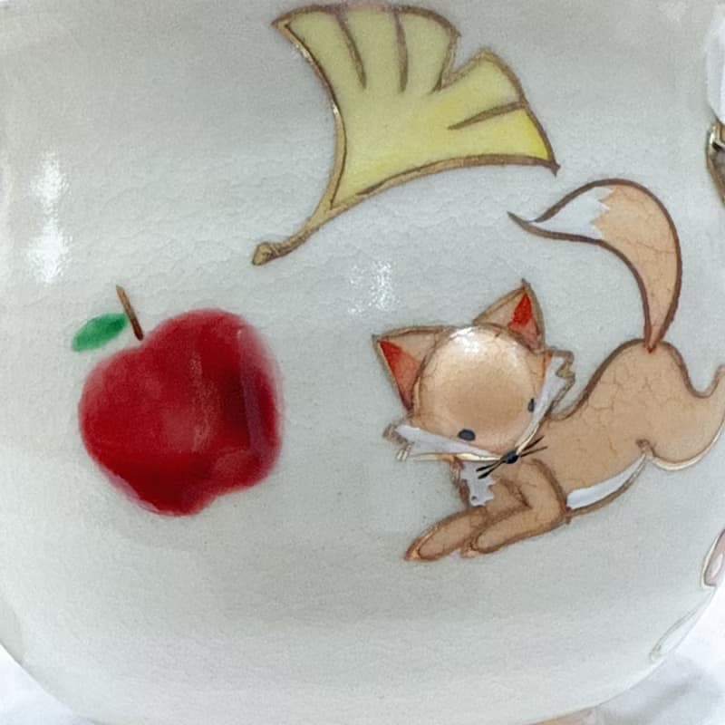 京燒立體馬克杯 - 狐狸(棕色)