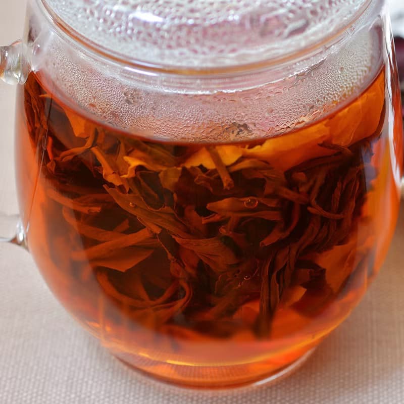 玫瑰阿薩姆紅茶－頂級台灣自然栽培天然窨花手採台茶8號紅茶