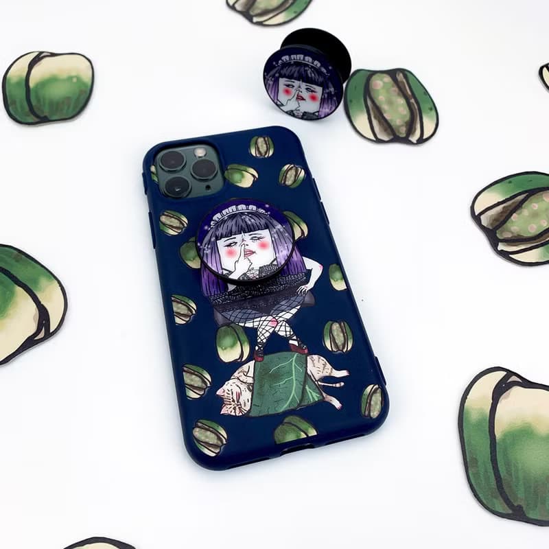 豬鼻檳榔西施 - iPhone 手機殼 (全軟殼)
