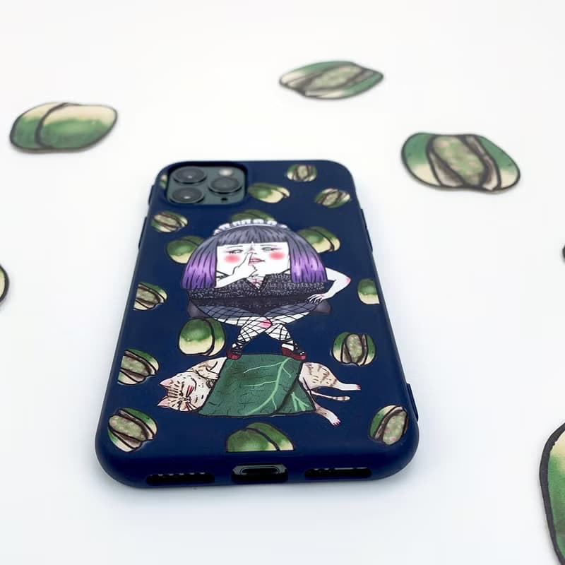 豬鼻檳榔西施 - iPhone 手機殼 (全軟殼)
