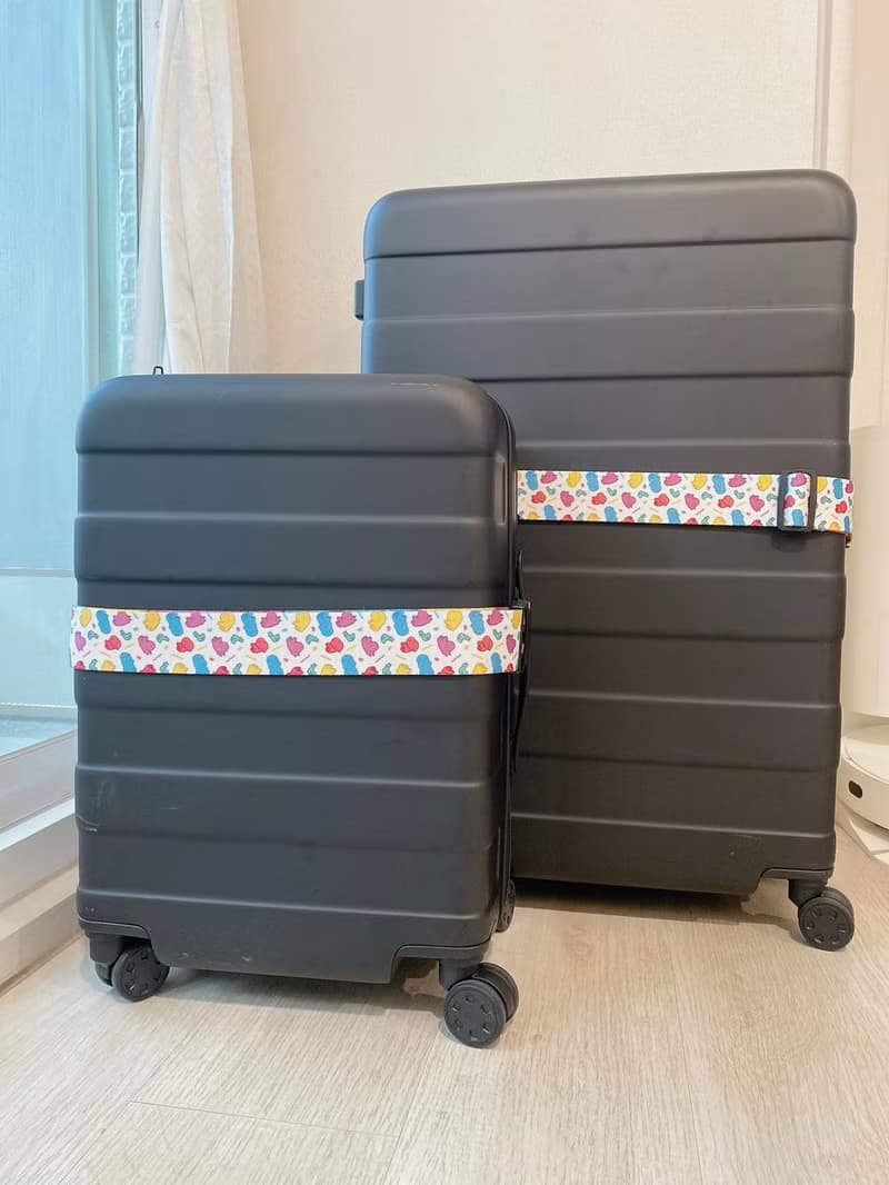 //新品//行李箱束帶 行李袋-軟糖