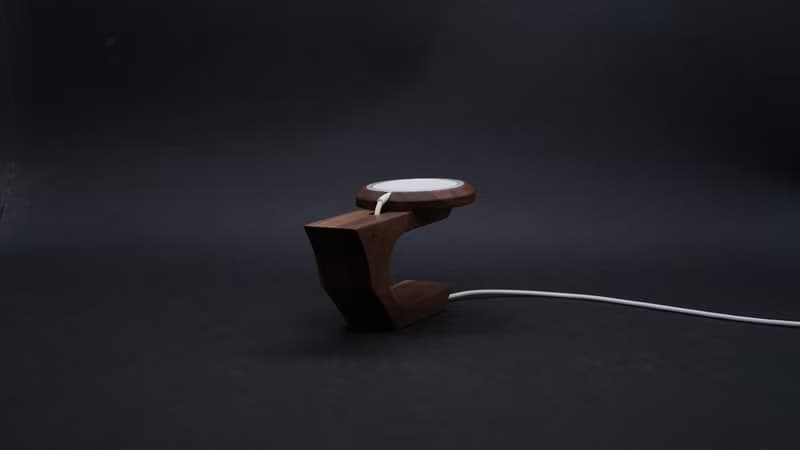 專屬 MagSafe 充電器木製胡桃木收納盒 生日