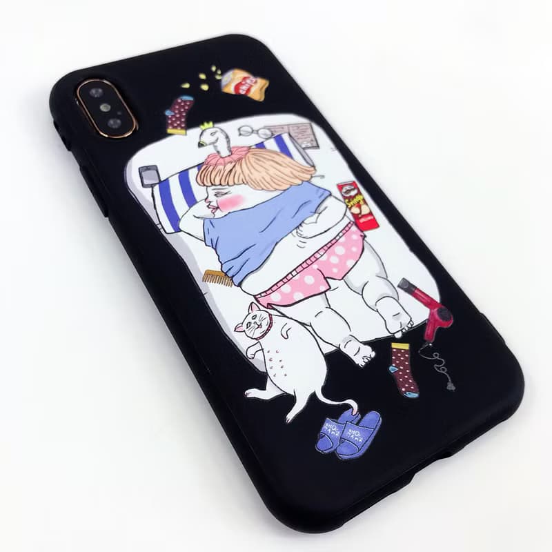 懶2.0 - iPhone 手機殼 (全軟殼)