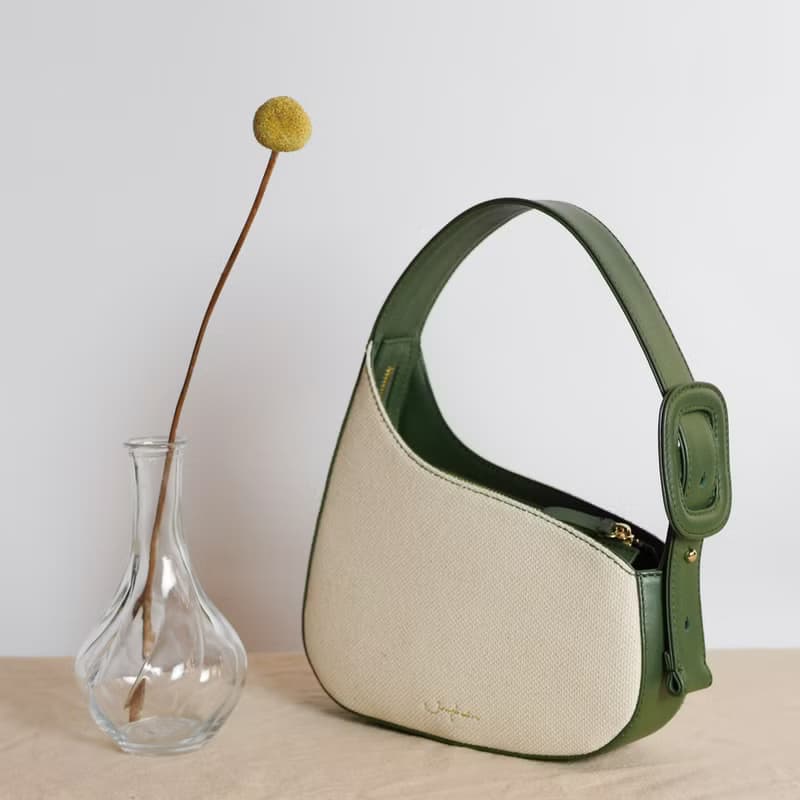 半月包 KissMe Shoulder Bag - Matcha Green