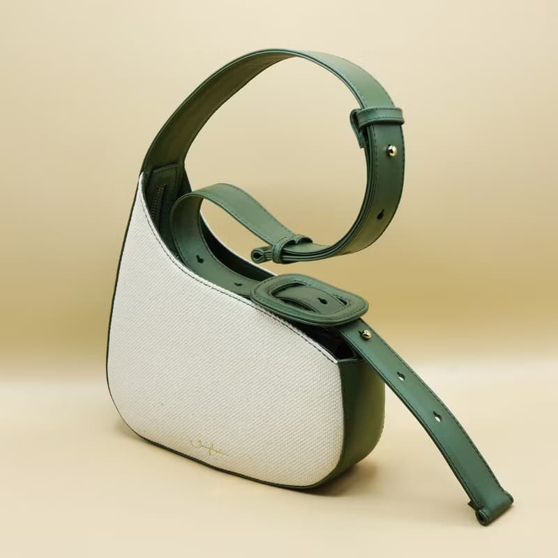 半月包 KissMe Shoulder Bag - Matcha Green