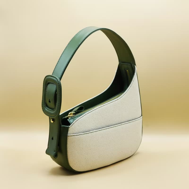 半月包 KissMe Shoulder Bag - Matcha Green