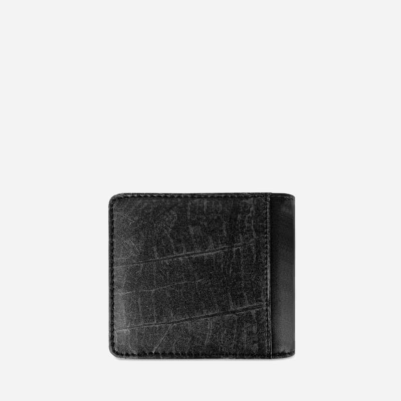 VEGAN COIN WALLET - Black wallet