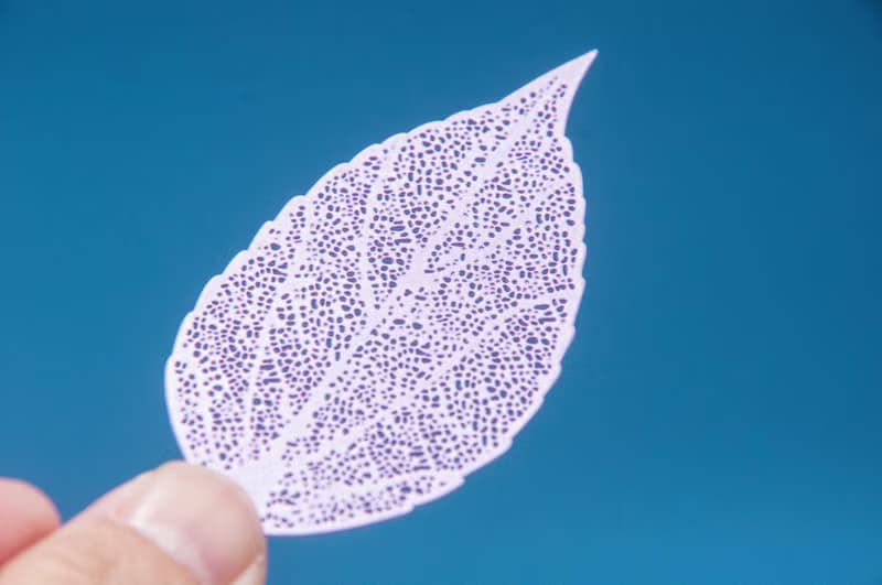 情人節禮物 植物系 法式金屬質感玻璃球書籤 文房具-葉片 乾燥花