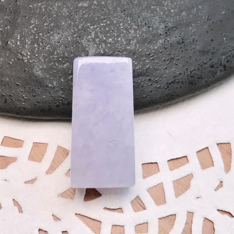 紫羅蘭翡翠印章 | 天然緬甸玉A貨翡翠 | 送禮