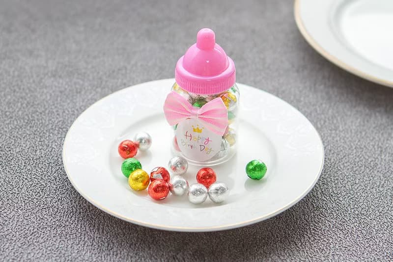 生日分享禮 小奶瓶糖果 七彩巧克力 2色可選 幼稚園慶生 送小朋友