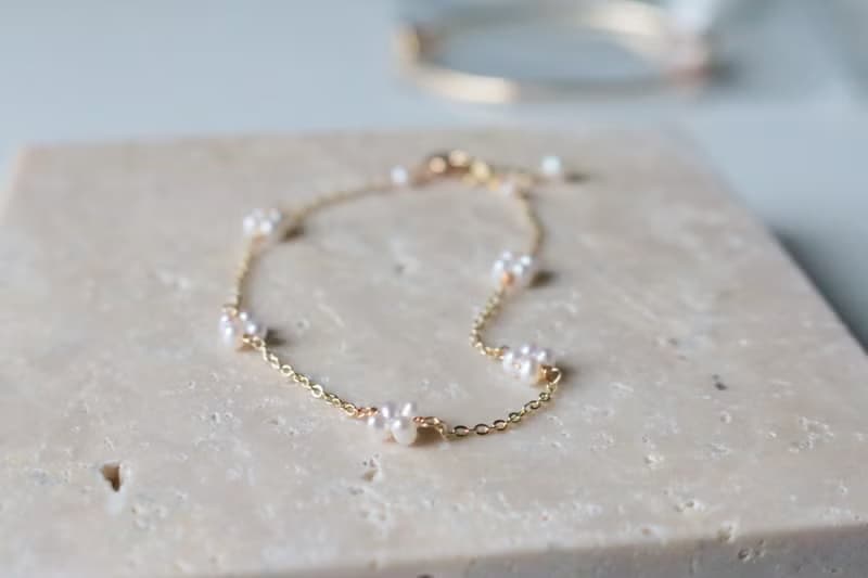 手鍊 珍珠 - 團圓 -