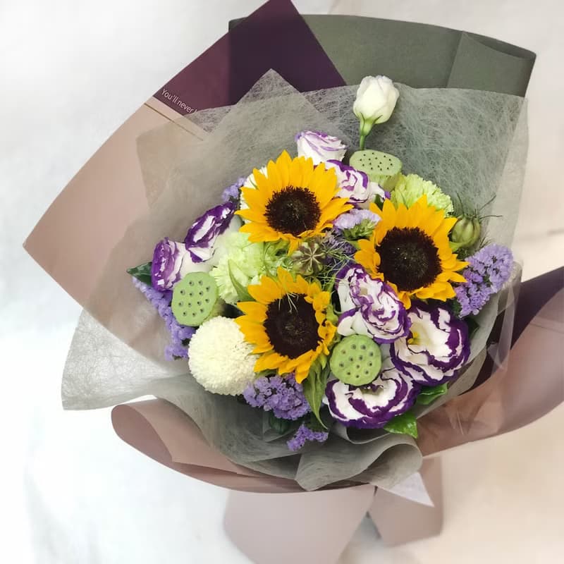 夏綠蒂鮮花花束 | 畢業 生日首選 | 台北可自取