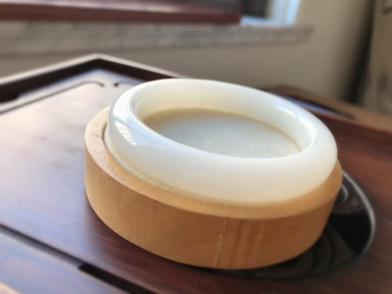 天然羊脂白玉和田玉手鐲料子柔和平安喜樂順遂無憂收藏級玉石手鐲