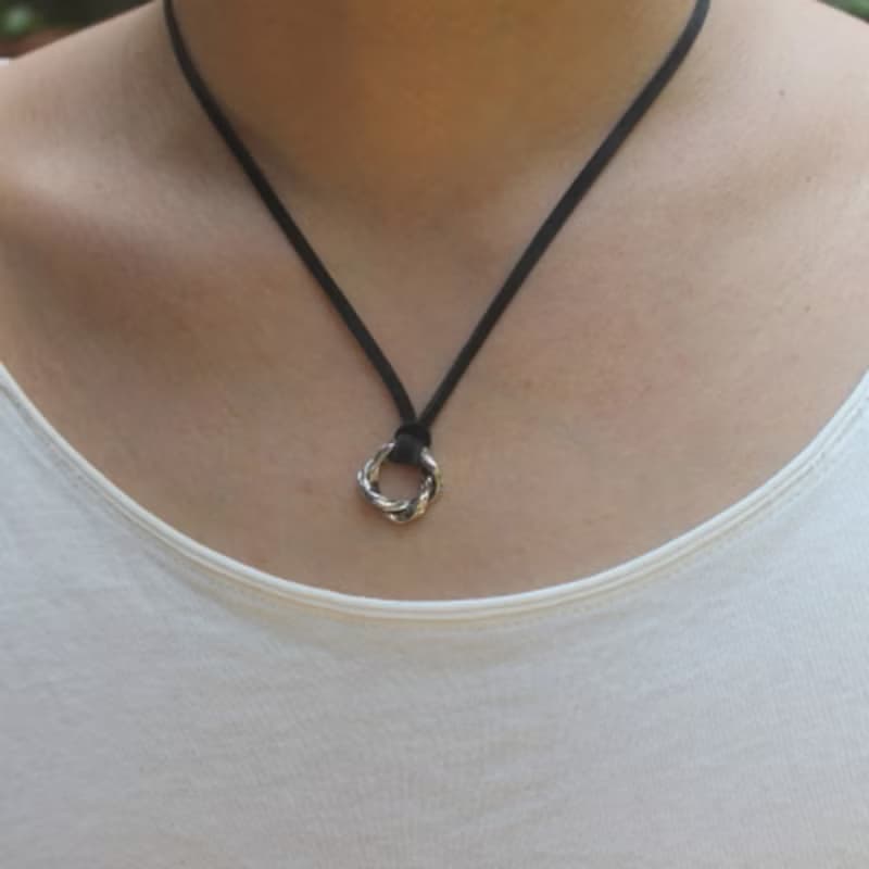 silver925 ネックレス -meld Necklace-　スターリングシルバー　日本