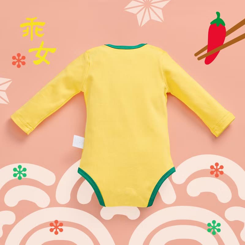 OMYMONSTER冬日限定特製乖女特辣版長袖包屁衣