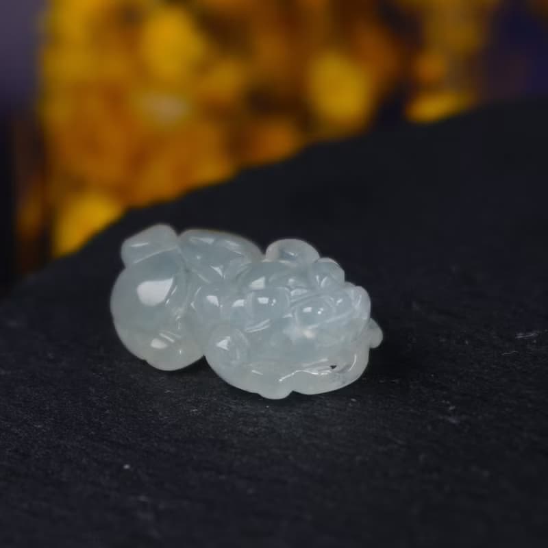 【招財神獸】冰種翡翠戰神貔貅 | 天然緬甸A貨翡翠 | 送禮