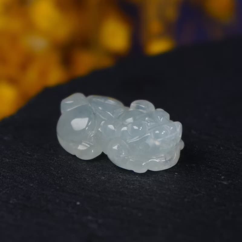 【招財神獸】冰種翡翠戰神貔貅 | 天然緬甸A貨翡翠 | 送禮