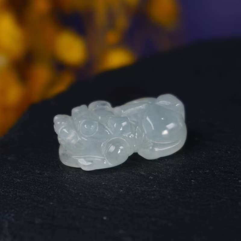 【招財神獸】冰種翡翠戰神貔貅 | 天然緬甸A貨翡翠 | 送禮