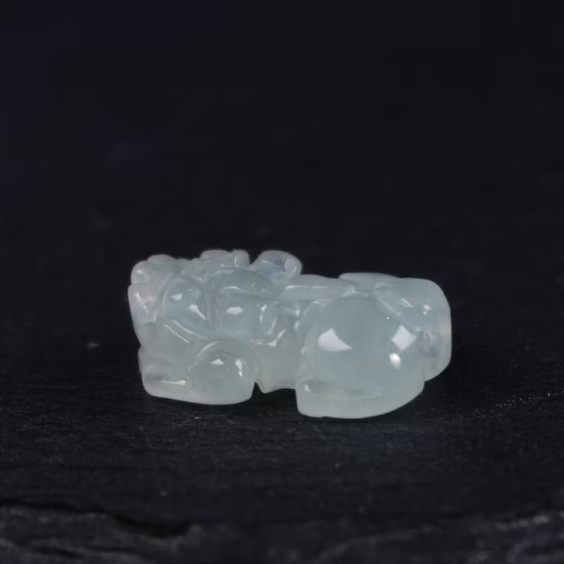 【招財神獸】冰種翡翠戰神貔貅 | 天然緬甸A貨翡翠 | 送禮