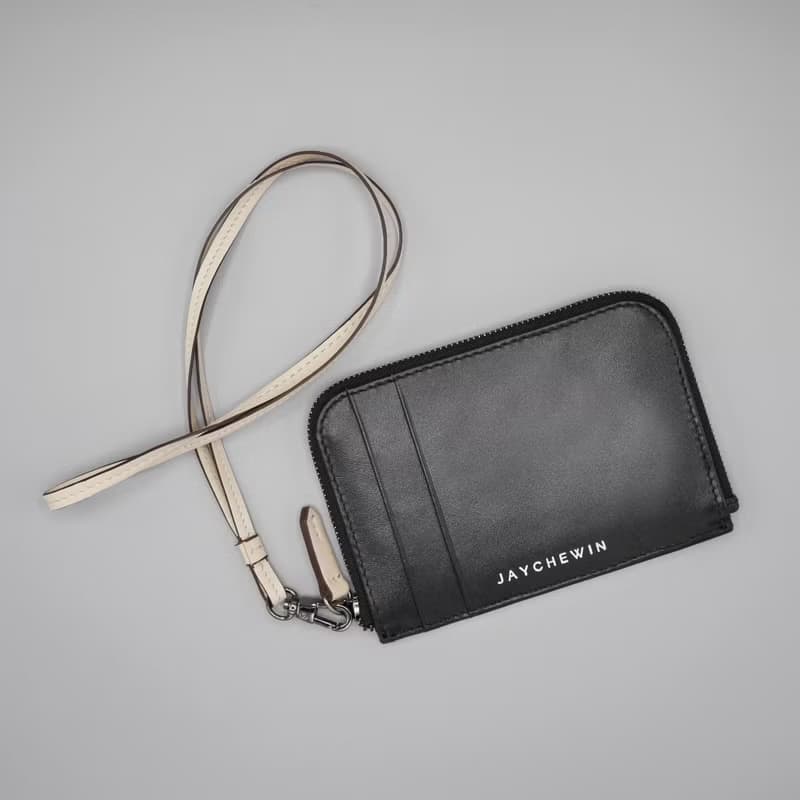 錢包短夾 錢包 Flat Wallet 短皮夾 / Black 黑