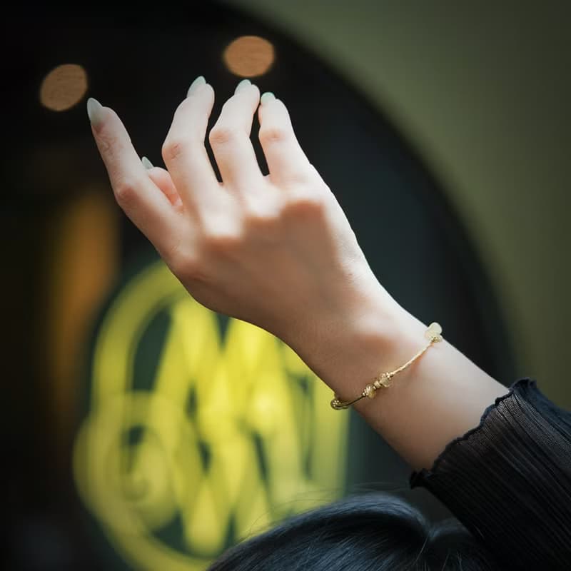 淘金假期 I 鈦晶黃銅手鍊 C1714