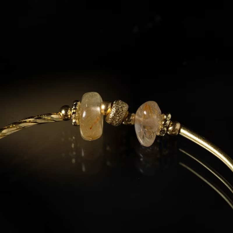 淘金假期 I 鈦晶黃銅手鍊 C1714