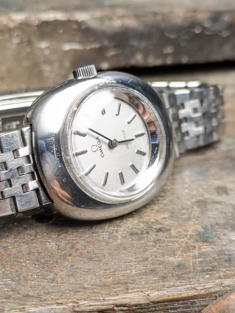 古董錶omega de ville女仕機械自動上鍊