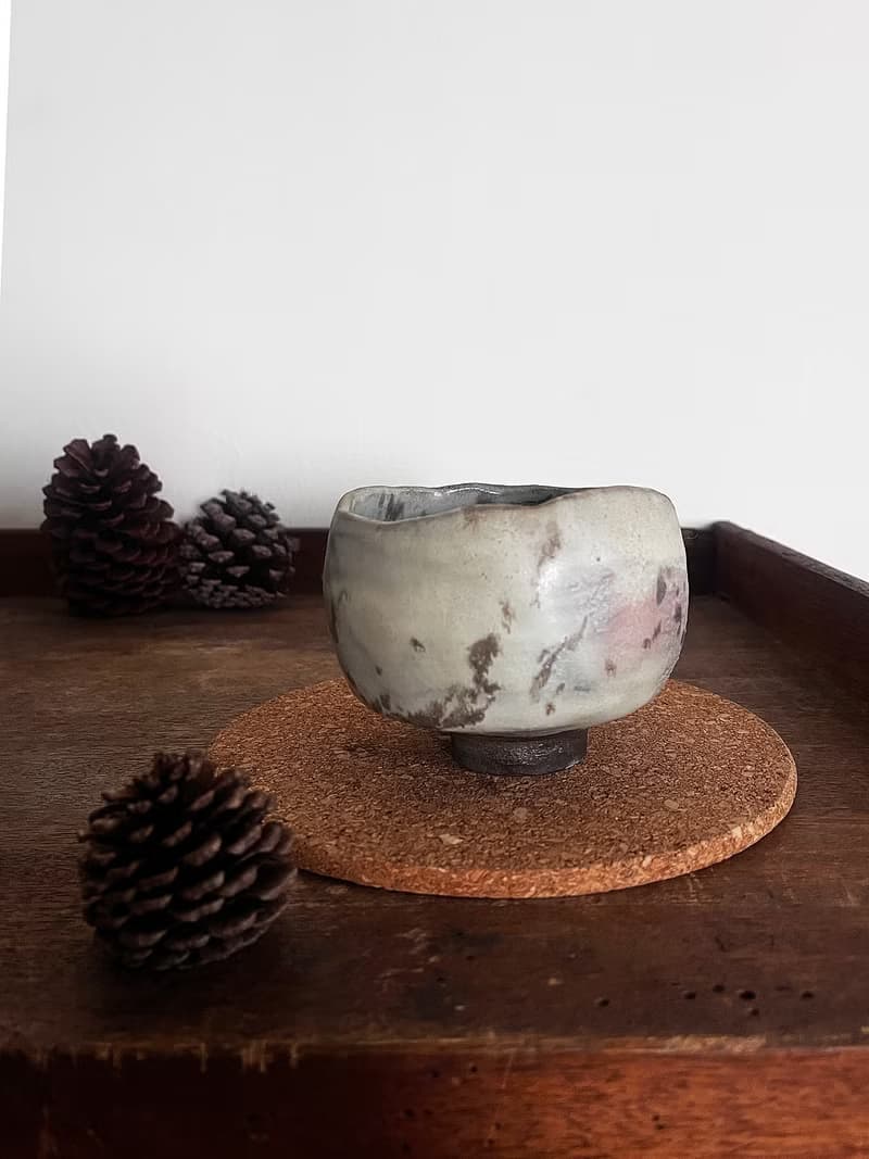 柴燒 手捏茶碗 陶碗  | 陶茶具