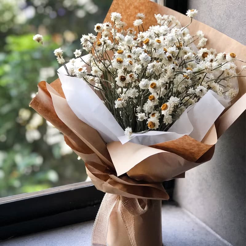 清新治癒 洋甘菊乾燥花束 | 疫情祝福 生日首選 | 台北可自取