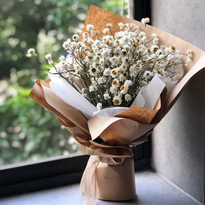 清新治癒 洋甘菊乾燥花束 | 疫情祝福 生日首選 | 台北可自取
