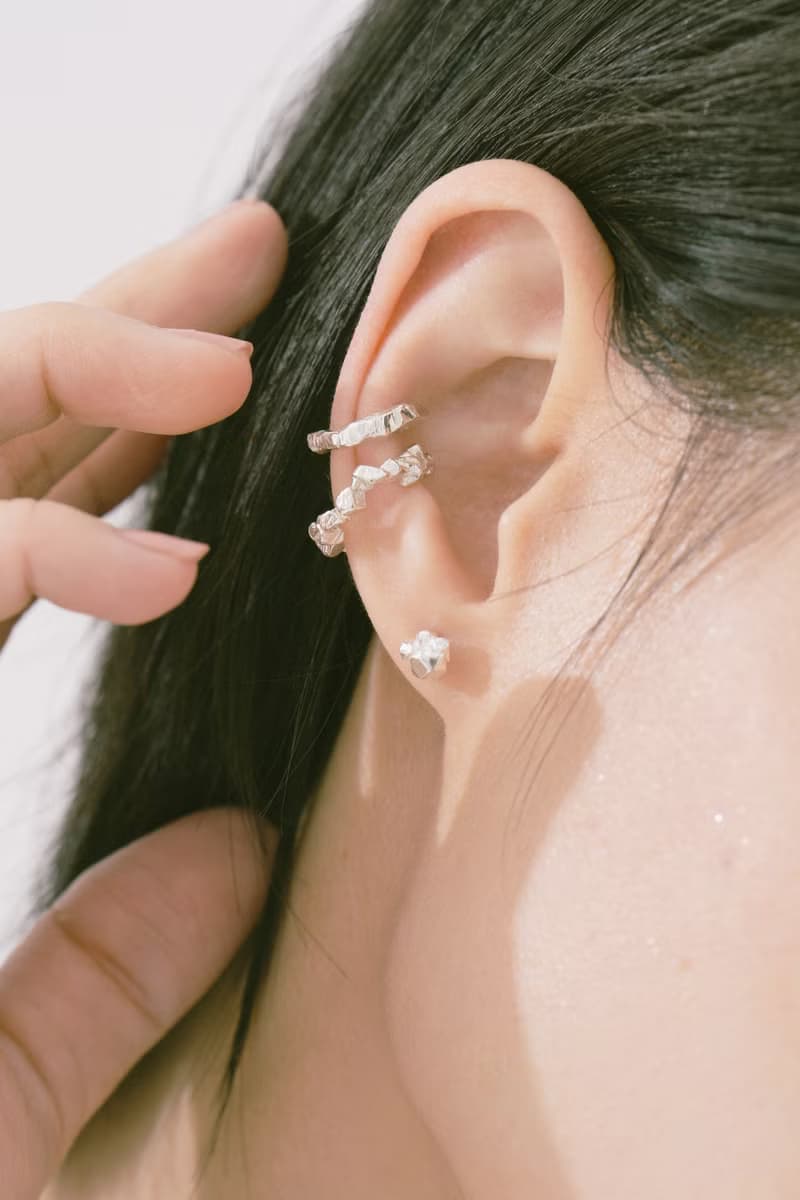 小棱石耳環 Prismatic earrings 925純銀