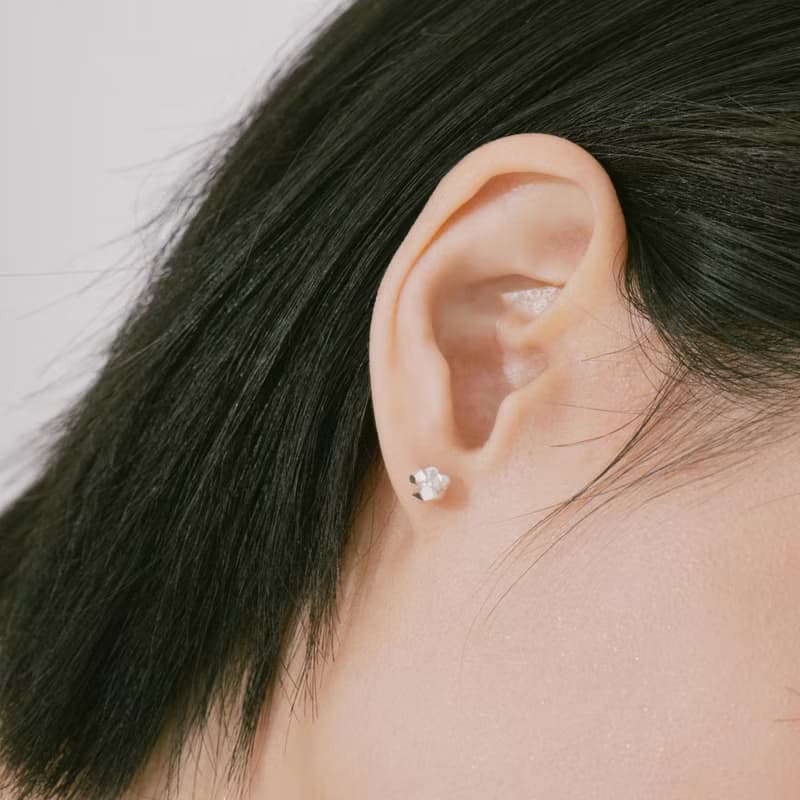 小棱石耳環 Prismatic earrings 925純銀