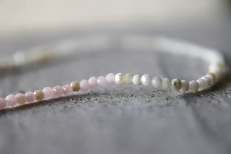 迷你粉紅澳寶 手環 珍珠 - 正好 -