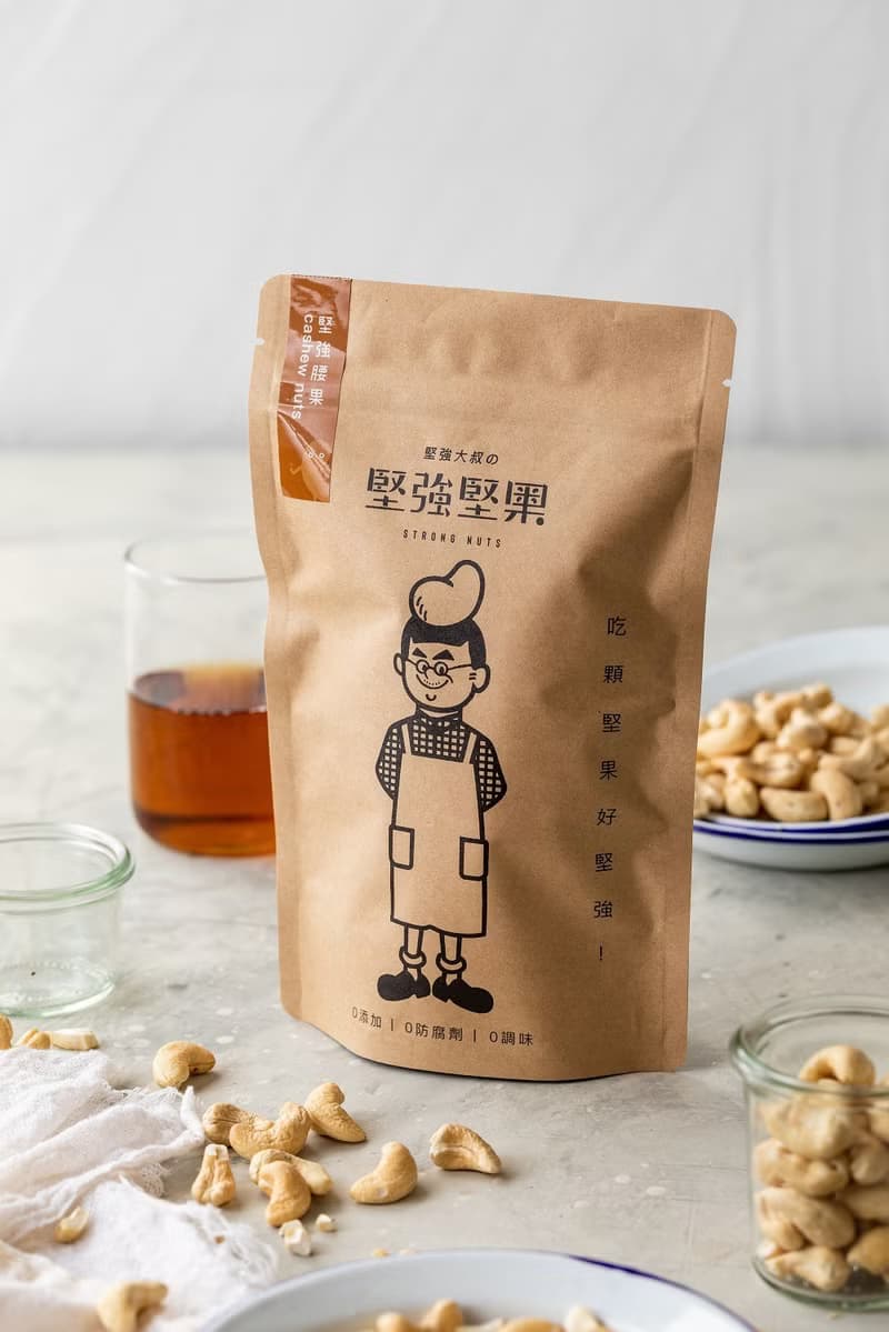 【堅強大叔的堅強堅果】難忘的食用經驗原味腰果270g