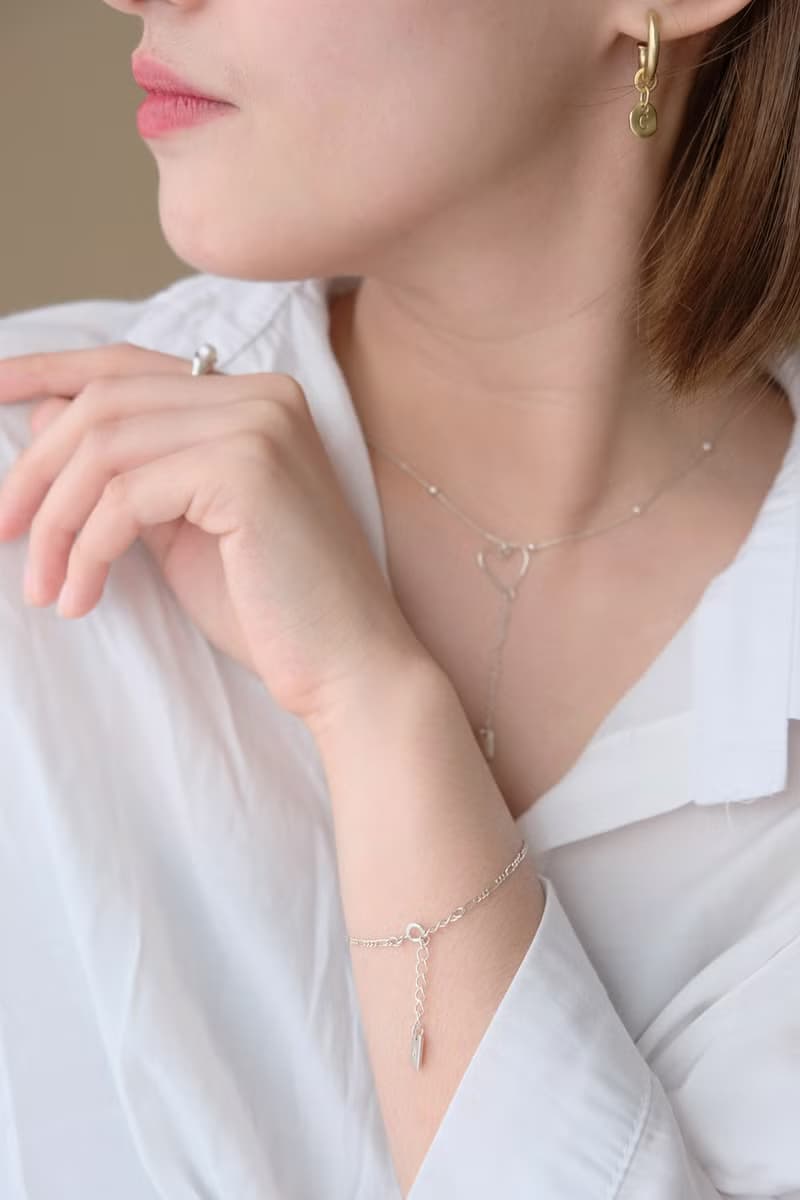 Name Tag Bracelet 字母小片片手鍊 七夕 情人節 聖誕 交換禮物