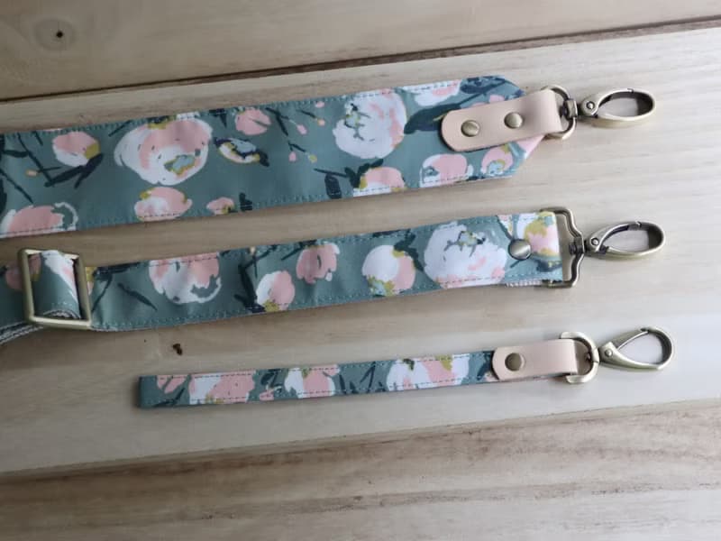 花布細背帶 美國進口布料/日本進口布料/背帶/花布