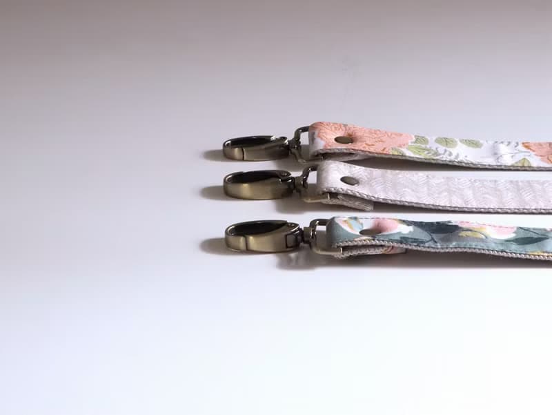 花布細背帶 美國進口布料/日本進口布料/背帶/花布