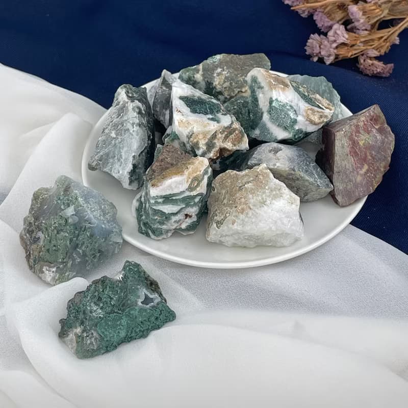 【MU工坊】水草瑪瑙擴香石/水晶擴香燈/碎石/室內香薰/淨化小夜燈