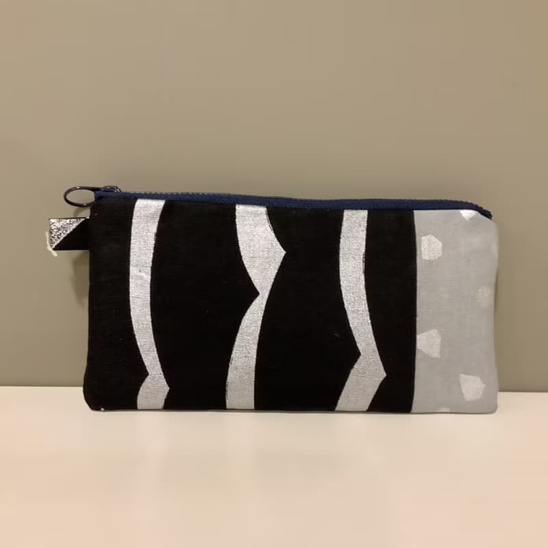 古佳悅子燙金布款—鋪棉錢包/筆袋/手機袋/收納袋