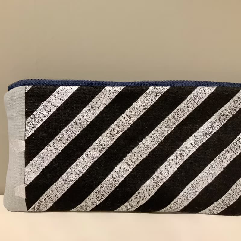 古佳悅子燙金布款—鋪棉錢包/筆袋/手機袋/收納袋