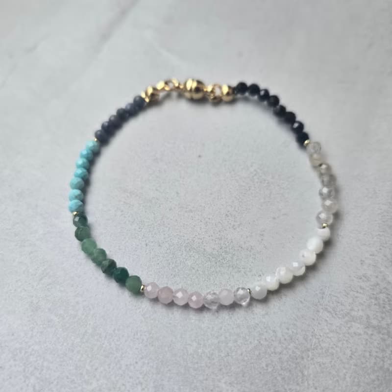 【Japan Handmade】やけくそパワーストーン　開運全部乗せ