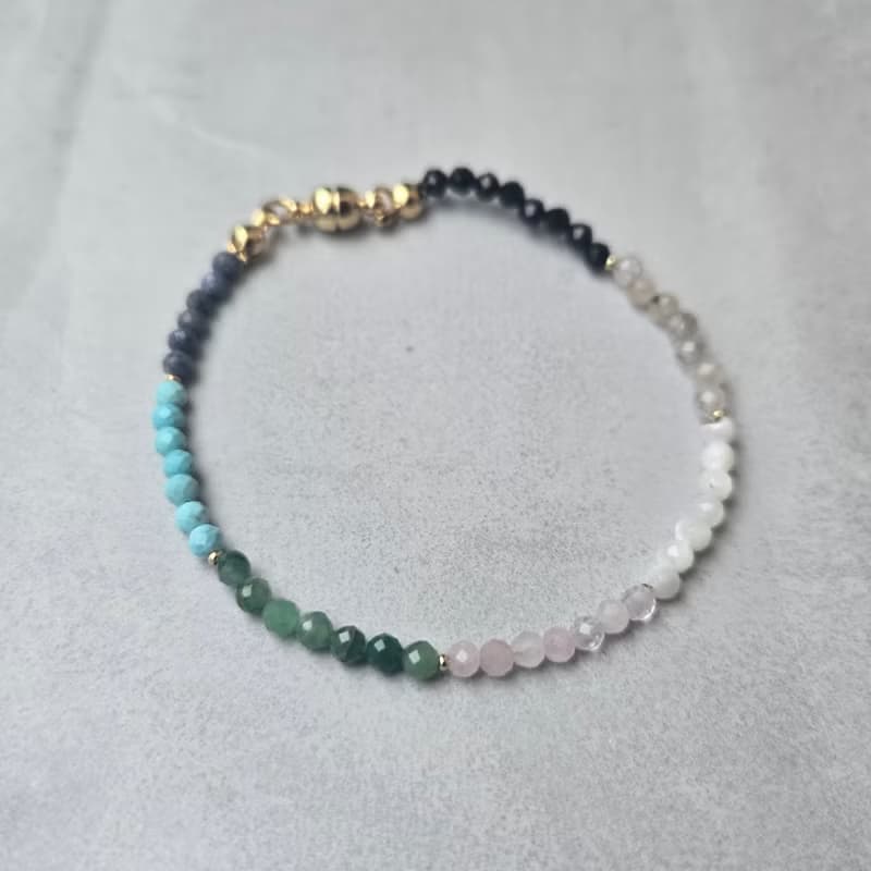 【Japan Handmade】やけくそパワーストーン　開運全部乗せ