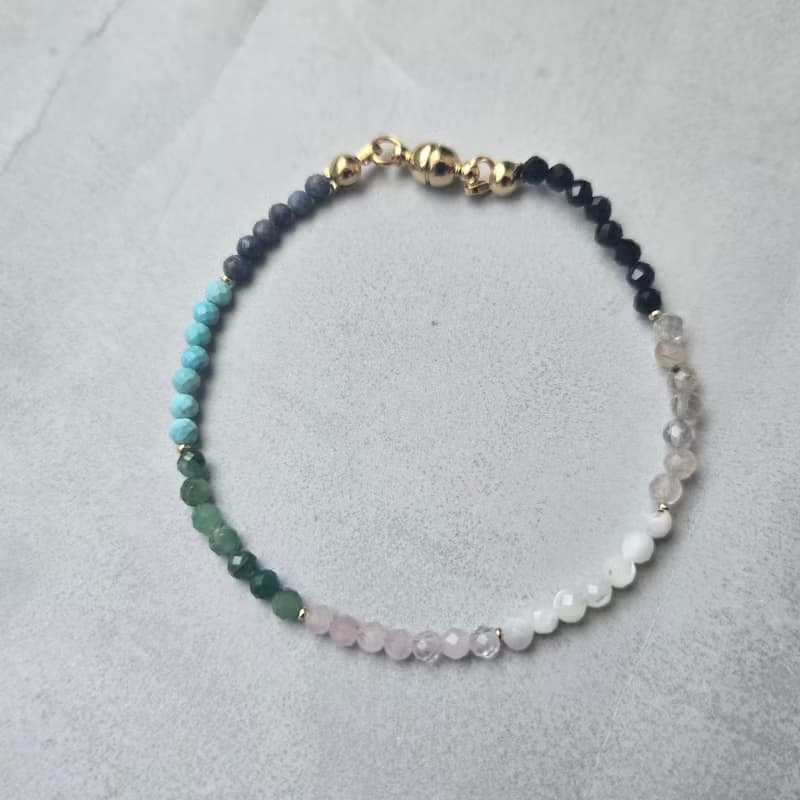 【Japan Handmade】やけくそパワーストーン　開運全部乗せ
